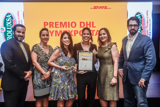 ¡Ganamos el premio DHL PYMEXPORTA!