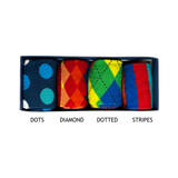 INDIVIDUAL GRAPHIC SOCK - DOTTED