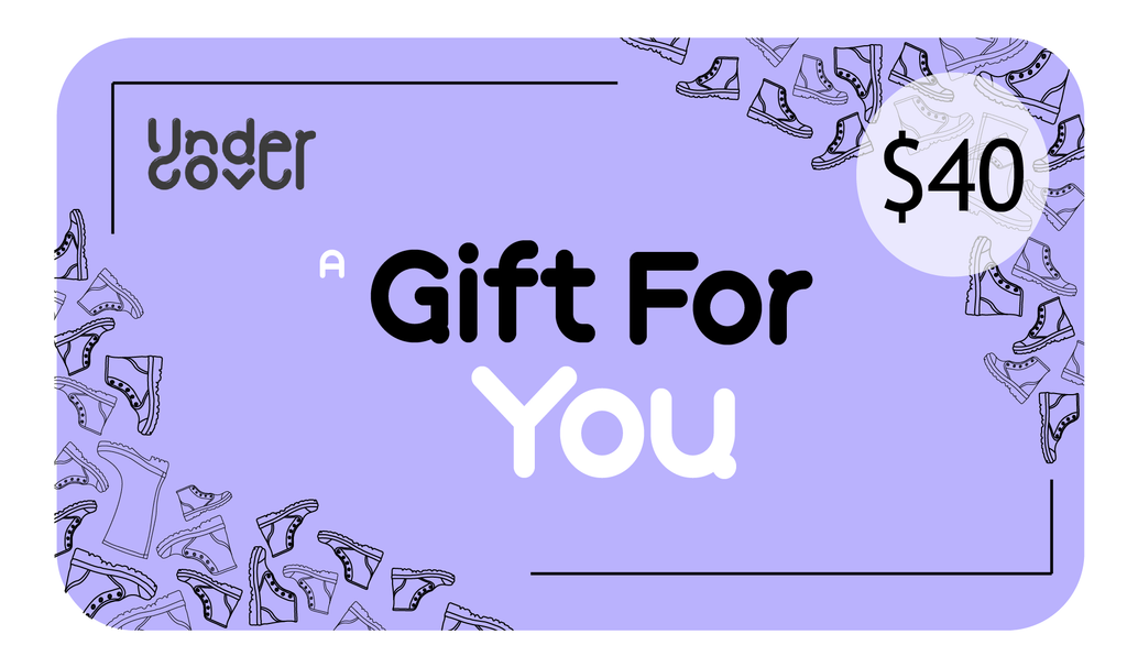 UNDERCOVER GIFT CARD $40